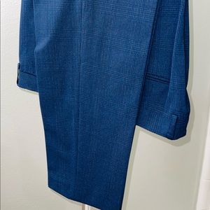 Blue Zara Suit pants, worn once, original price $75